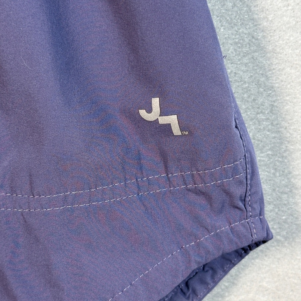 JoyLab Women Smocked Waist Athletic Shorts Blue Purple Extra Small XS